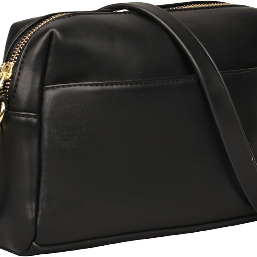 Crossbody Purse Women Vegan Leather Small Organizer Adjustable Strap Bag